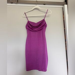 Purple/pink short dress